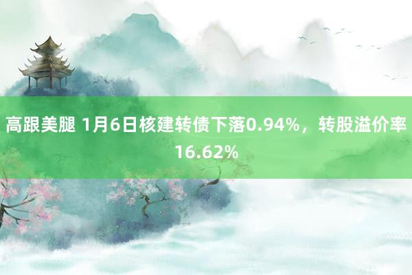 高跟美腿 1月6日核建转债下落0.94%，转股溢价率16.62%