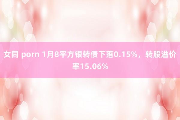 女同 porn 1月8平方银转债下落0.15%，转股溢价率15.06%